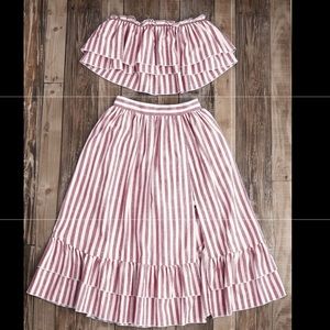 Layered Skirt co-ord set